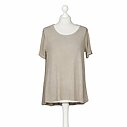 Kurzarmshirt “SABINE” taupe (BA37)