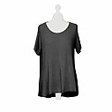 Kurzarmshirt “SABINE” anthrazit (BA37)