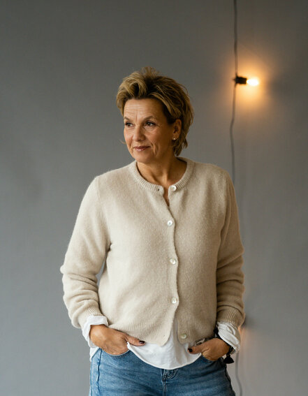FRAUENSACHE - Kuschelige Strickjacke "NELE" (GW214)