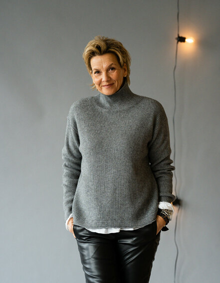 FRAUENSACHE - Rippenstrick Pullover "TERESA" (GW235)