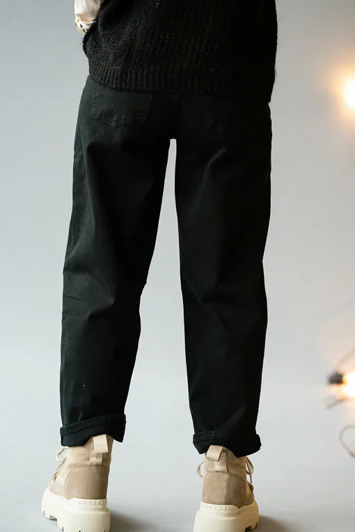 O-Shape Jeans “VIRGINA” schwarz (H51)