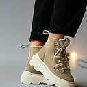 High Sneaker “MATILDA” – light beige (IN05)