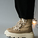High Sneaker “MATILDA” – light beige (IN05)