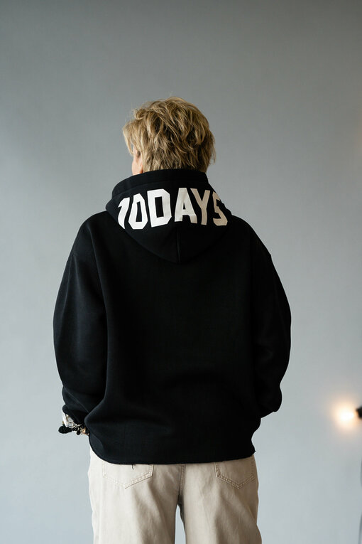 Statement Hoodie “MARSHA” black (10D13)