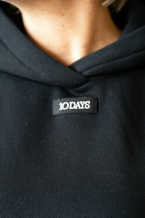 Statement Hoodie “MARSHA” black (10D13)