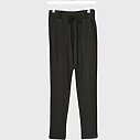 Lässige Chino-Hose “LISSY” schwarz (H01)