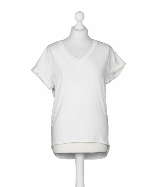 Cooles Shirt “IMKE” wollweiß (BA57)
