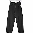 Weite Jeans “VIRGINA” schwarz (H51)