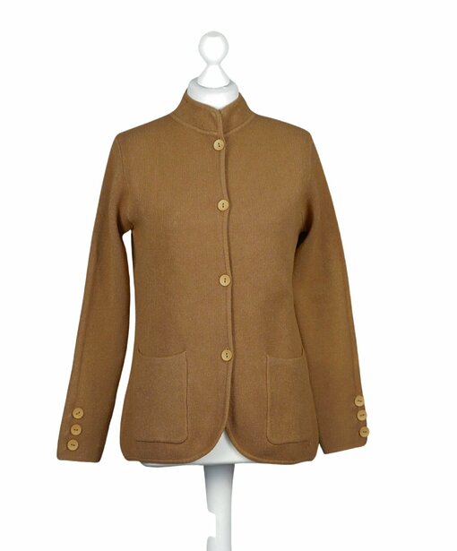 Schicke Strickjacke “KAREN” caramel (GW14)