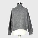 Kuscheliger Strickpullover “FRANCIS” dunkelgrau (GW208)