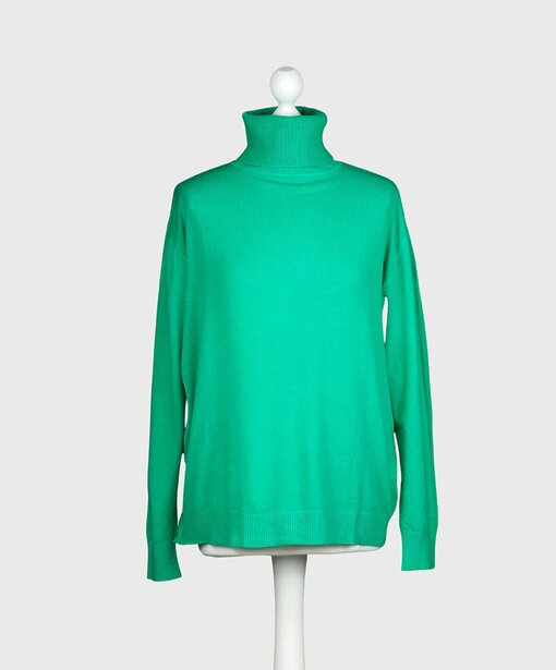 Feinstrickpulli “LOLA” grün (GW213)