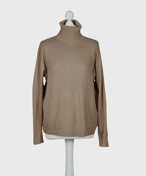 Feinstrickpulli “LOLA” camel (GW213)