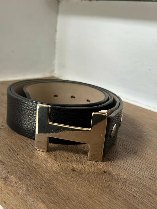 Gürtelschließe “H-LEVEL”  gold (AC01)