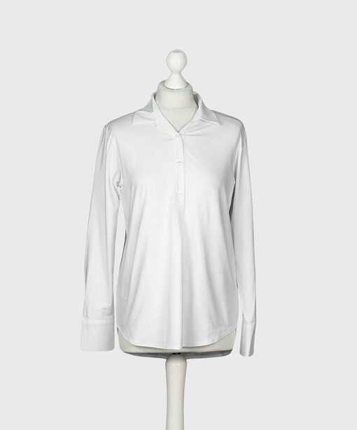 Vollelastisches Bluse “TINA” weiß (HB11)