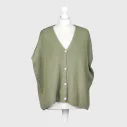 Kuschelige Strickweste “RASUL” khaki (GW38)