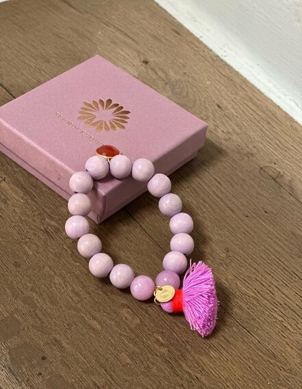 SCHMÜCKSTÜCK –Armband "HD PURPLE GLOW" (SSK169)