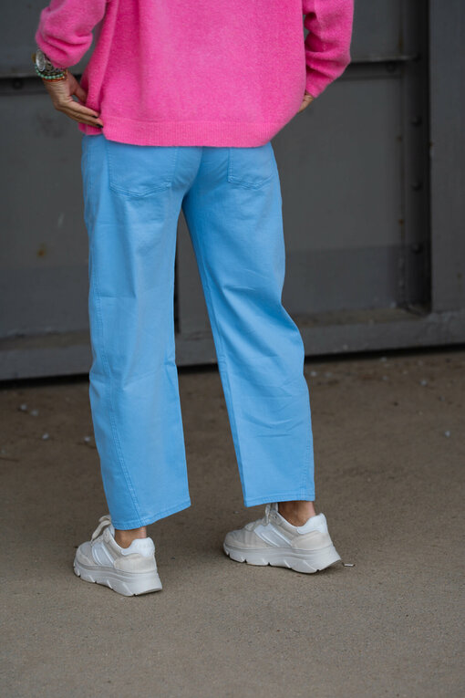 O-Shape Pants “ISABELLA” – soft blue (ER03)