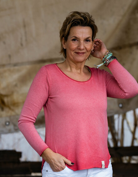 COTTON CANDY - Weiches Langarmshirt "AVA" (CC20)