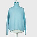 Kuscheliger Strickpullover “FRANCIS” pastell blau (GW208)