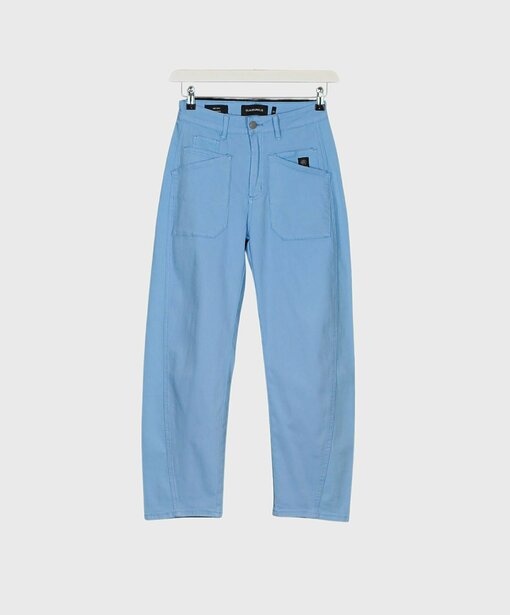 O-Shape Pants “ISABELLA” – soft blue (ER03)