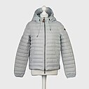 Edle Daunenjacke “ADRIANA” light grey blue (MSC15)