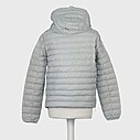 Edle Daunenjacke “ADRIANA” light grey blue (MSC15)