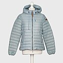 Edle Daunenjacke “ADRIANA” ocean blue solid (MSC15)