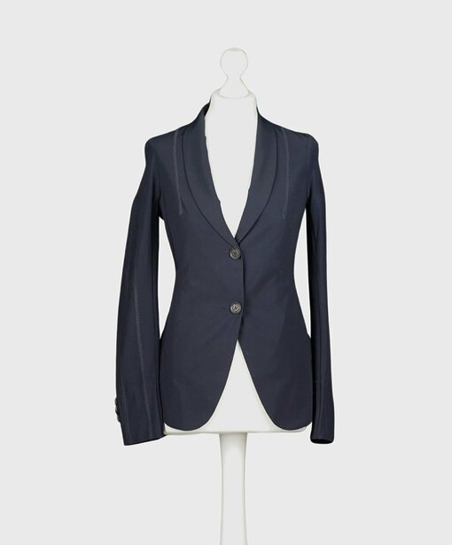 Elastischer Longblazer “NOVA” navy (PI02)