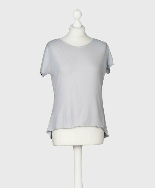 Kurzarmshirt “HANNAH” hellgrau (BA83)