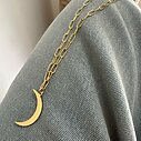 Kette “PAPERCLIP MINI MOON” (SSK14)