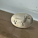 Gürtelschließen DACKEL silver (UJ02)