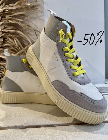 CRICKIT - High Sneaker "OLISA" - weiß/grau (CR06)