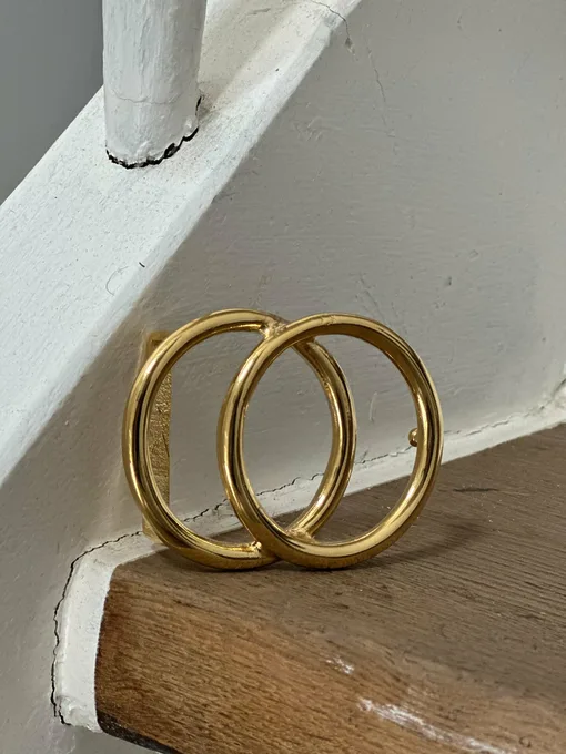 Gürtelschließen LOOPING gold (UJ02)