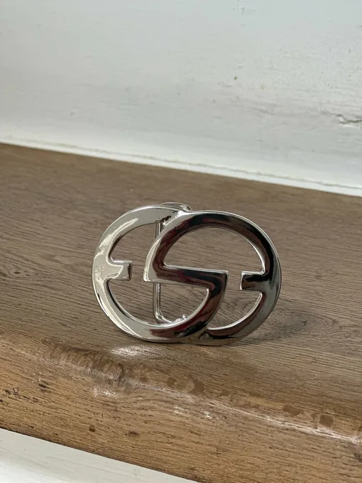 Gürtelschließe CAMELOT silver shining (UJ02)