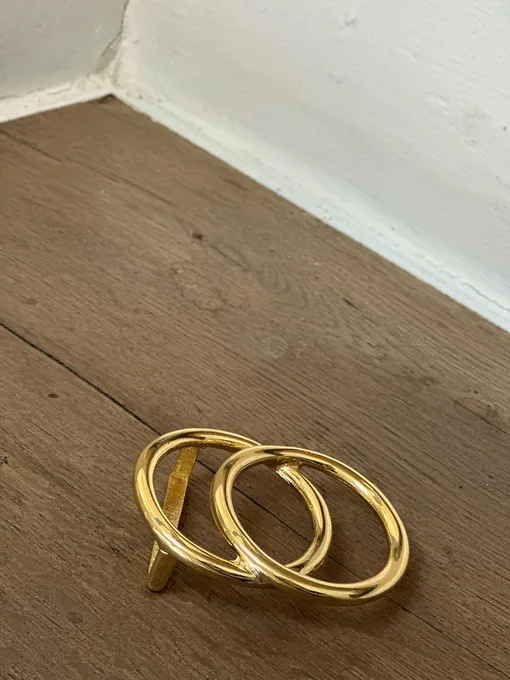 Gürtelschließen LOOPING gold (UJ02)