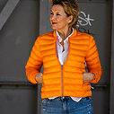 Leichte Steppjacke “VENEDIG” orange (GW221)