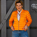 Leichte Steppjacke “VENEDIG” orange (GW221)