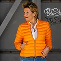 Leichte Steppjacke “VENEDIG” orange (GW221)