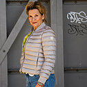 Leichte Steppjacke “VENEDIG” taupe (GW221)