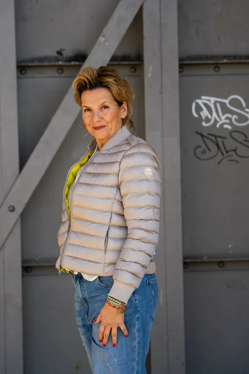 Leichte Steppjacke “VENEDIG” taupe (GW221)