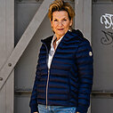 Leichte Steppjacke “NEAPEL” navy black (GW220)