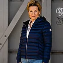 Leichte Steppjacke “NEAPEL” navy black (GW220)