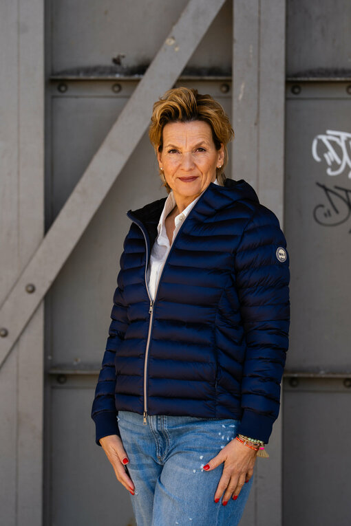 Leichte Steppjacke “NEAPEL” navy black (GW220)