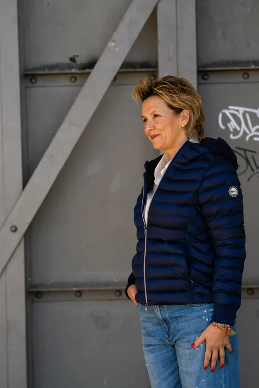 Leichte Steppjacke “NEAPEL” navy black (GW220)
