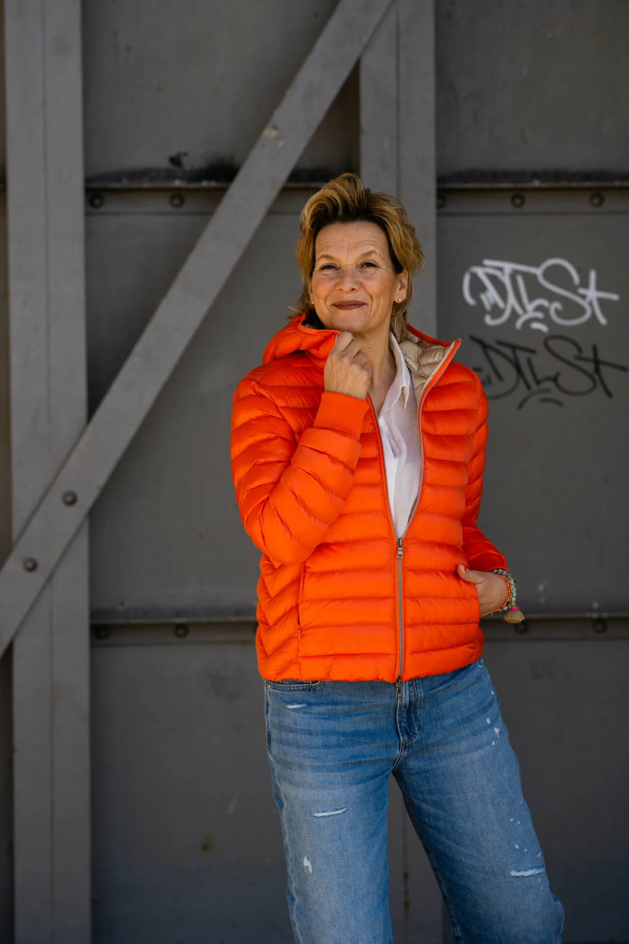 Leichte Steppjacke “NEAPEL” new red toast (GW220)
