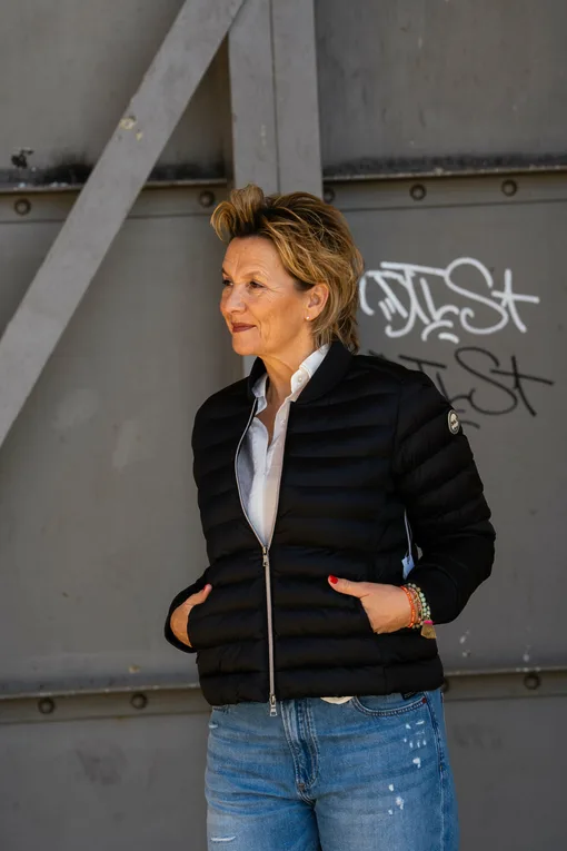 Leichte Steppjacke “VENEDIG” black (GW221)