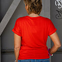 Cooles Shirt “IMKE” orangerot (BA57)