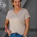 Cooles Shirt “IMKE” sand (BA57)