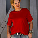 Trendiges Shirt “STINELLA” flame red (HL18)