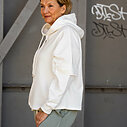 Cooler Hoodie “MARYANA” offwhite (HL17)